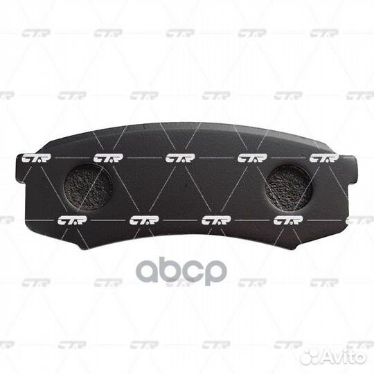 CKT-14 Колодки тормозные дисковые зад GK1