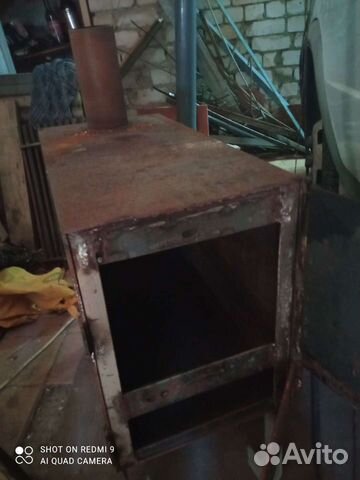 Печь буржуйка для гаража