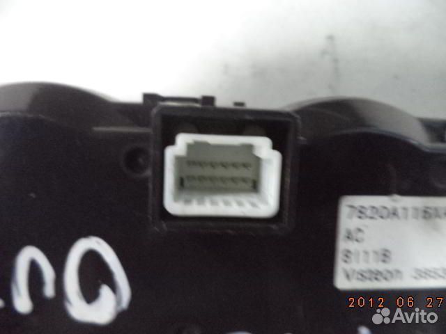 Переключатель отопителя Mitsubishi Outlander XL 78