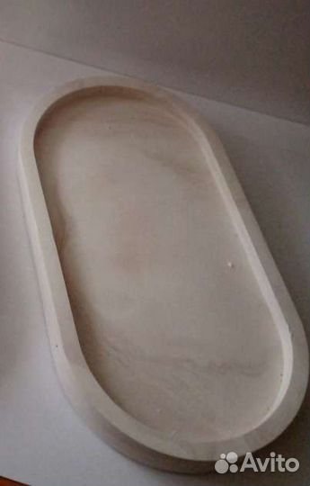 Поднос из гипса