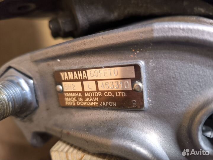 Лодочный мотор Yamaha 60 Feto Япония