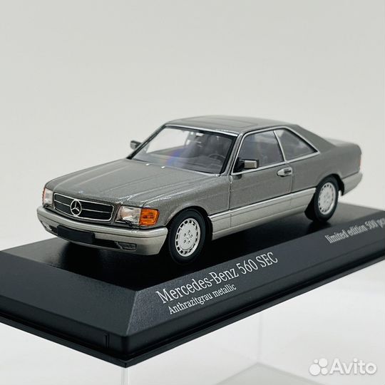 Mercedes-Benz 560 SEC (C126) 1986 Minichamps 1:43