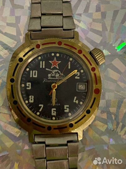 Часы Командирские танк, СССР