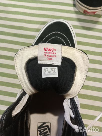 Высокие кеды Vans