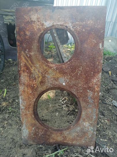 Плита чугунная для печи бу