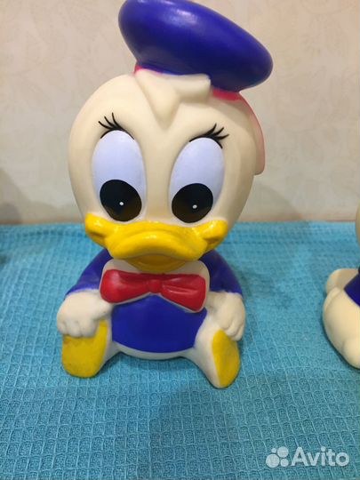Игрушка пищалка 80х,резина,Дональд, Дисней