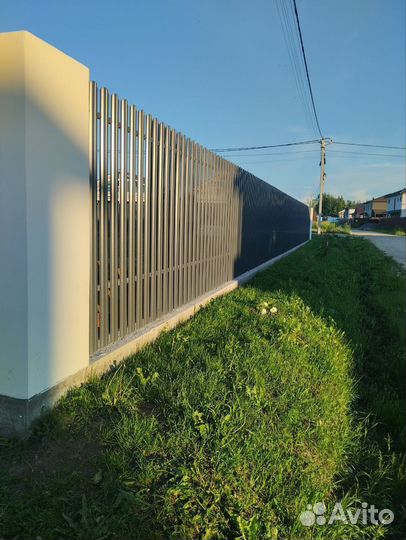 Заборы под ключ