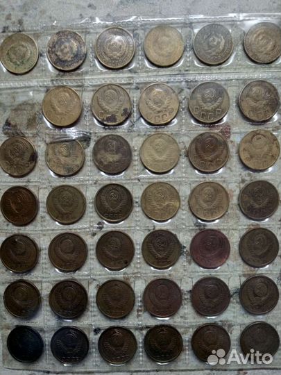 Монеты 5 копеек СССР