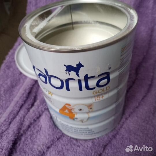 Детская смесь кабрита 4