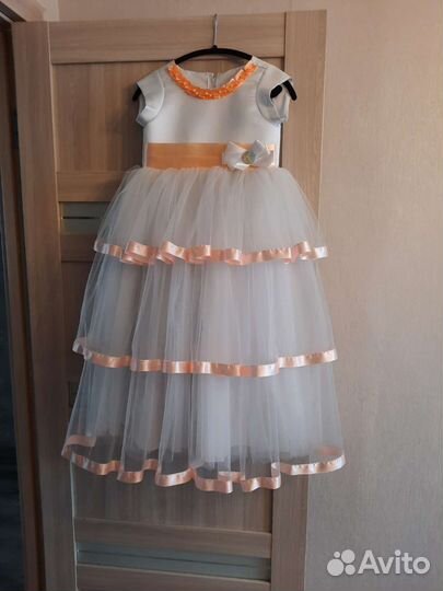 Детское праздничное платье 128-134