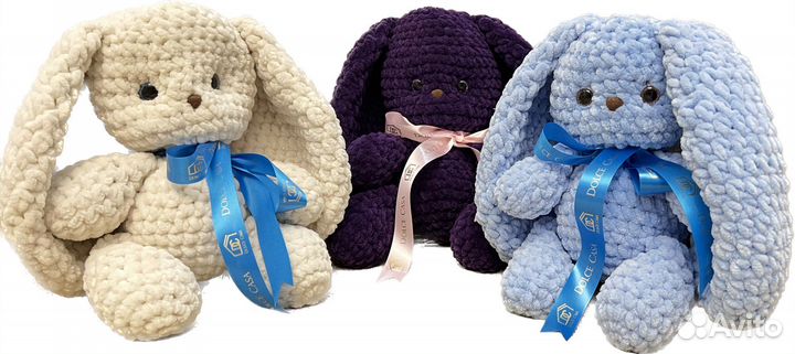 Игрушка :Зайка вязаный -ручная работа