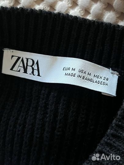 Безрукавка вязаная zara M