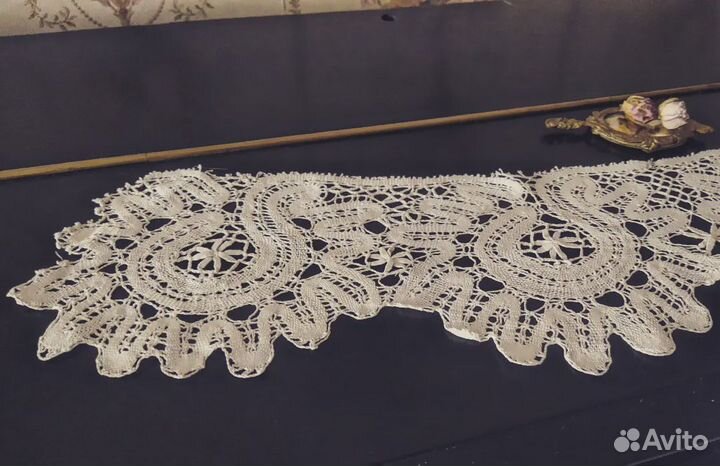 Кружево вологодское винтаж