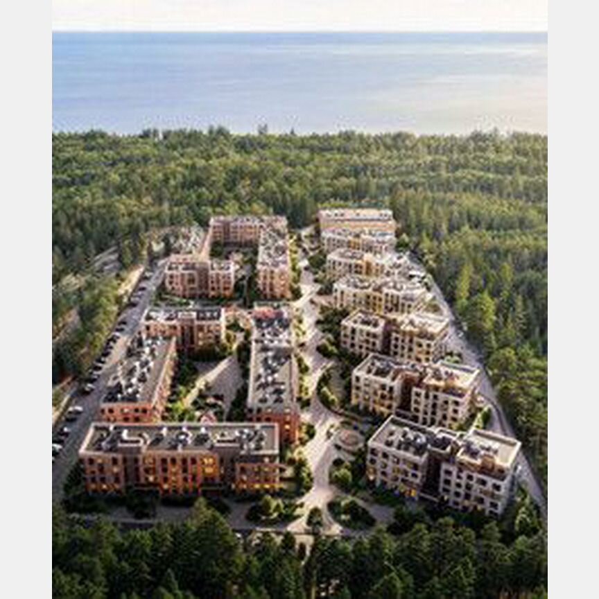 1-к. квартира, 42,5 м², 1/4 эт.