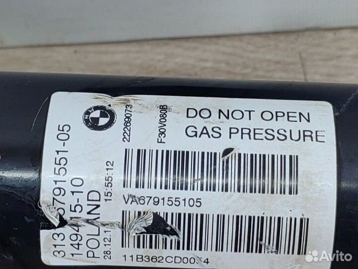 Стойка передняя левая Bmw 3 F30 N20B20 2012