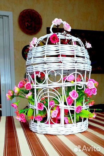 Декоративная клетка ручной работы