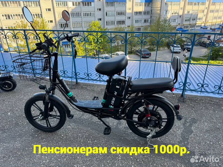 Электровелосипед колхозник 60v 500w