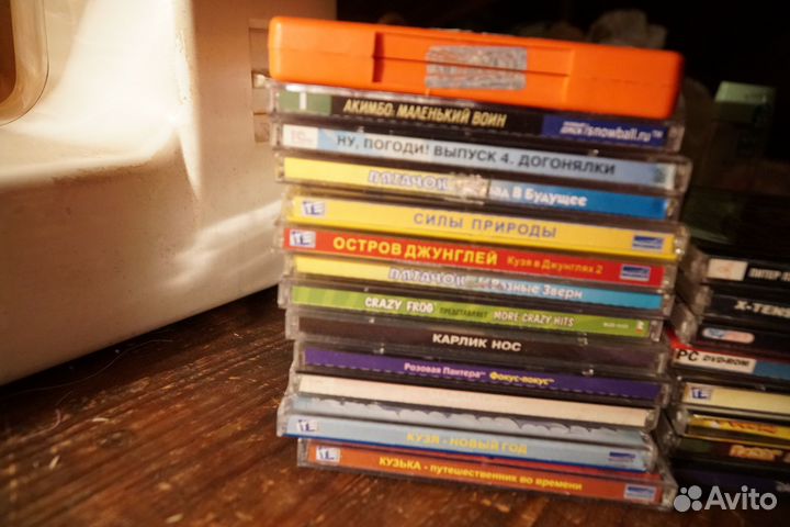 Игры и развивающие программы на DVD и CD дисках