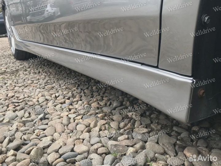 Накладка на порог Honda Accord 8 Type S тюнинг