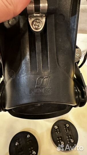 Крепления для сноуборда flow