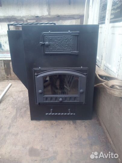 Печь для бани 530,делимая на три зоны. Метал 8 мм