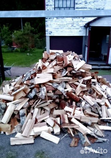Дрова сухие колотые с доставкой