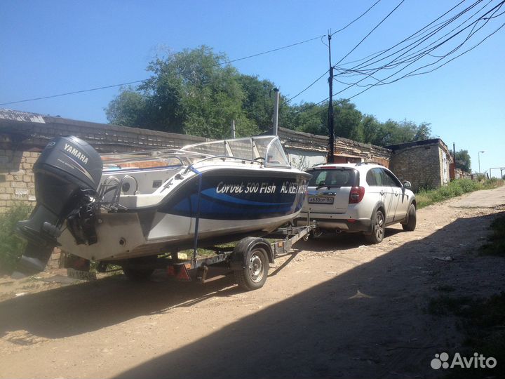 Катер Corvet 500 Fish (в резерве за Андрей-Киров)