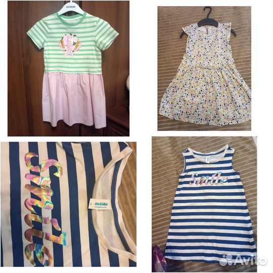 Одежда и обувь для девочки 98-104 пакетом и без