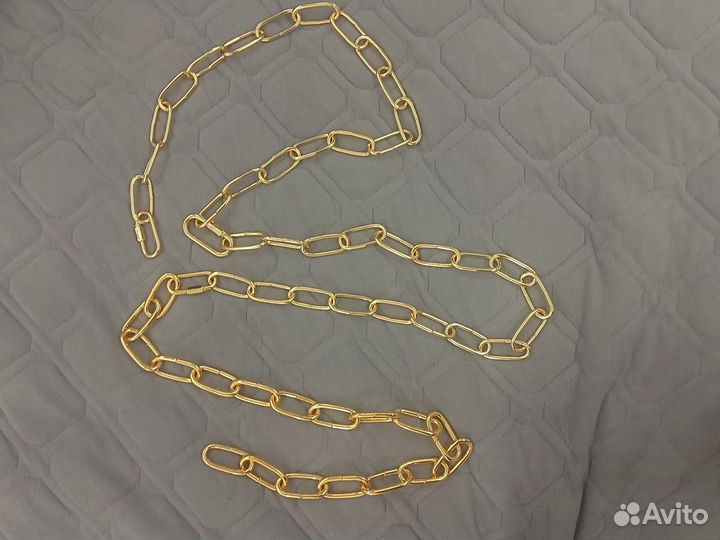 Золотая цепь для люстры