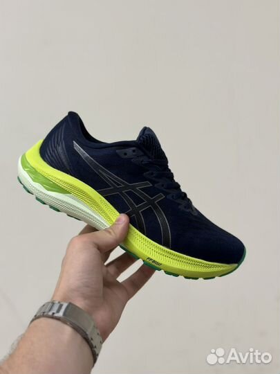 Кроссовки Asics GT 2000 11 мужские синие салатовые