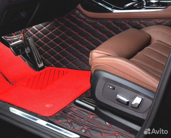 3D Коврики Toyota Land Cruiser Салон Багажник Экок