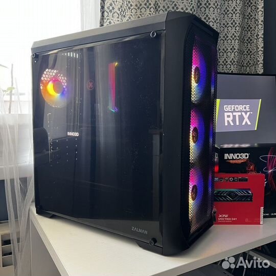 Игровой пк RTX 3050/i5/xpg