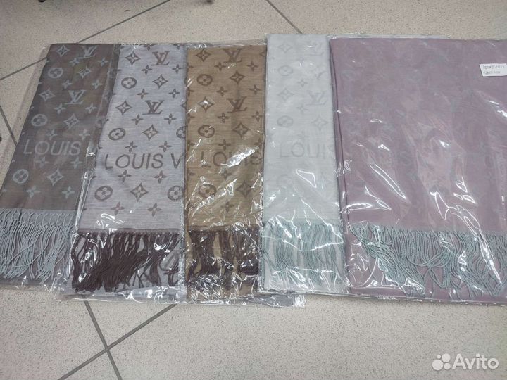 Палантин женский новый Луи Виттон