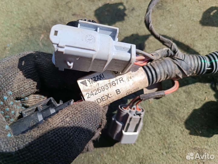 Проводка катушек форсунок Рено сандеро 1.6л 2016 г