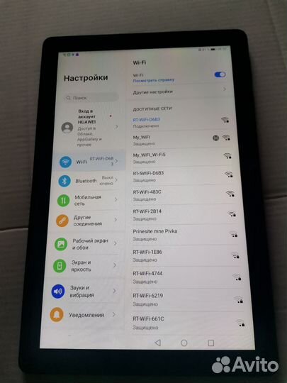 Планшет huawei mediapad T 10