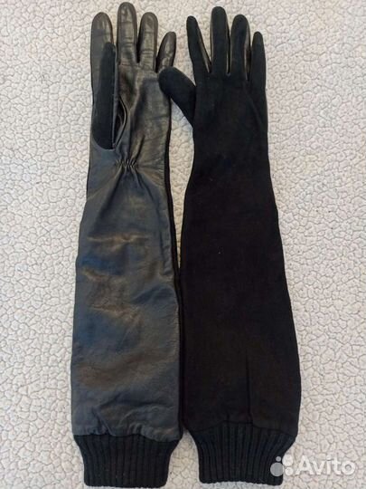 Перчатки женские натуральная кожа, р.8