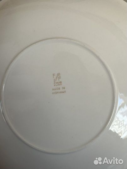 Антикварное блюдо Figgjo Flint Norway 31 см