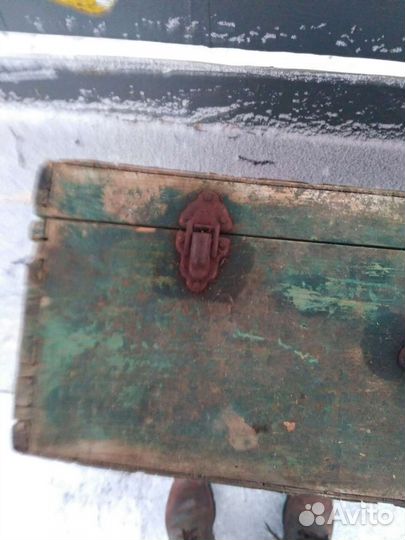 Чемодан ссср.Деревянный