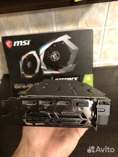 Видеокарта MSI Geforce GRX 1660 Super Gaming X