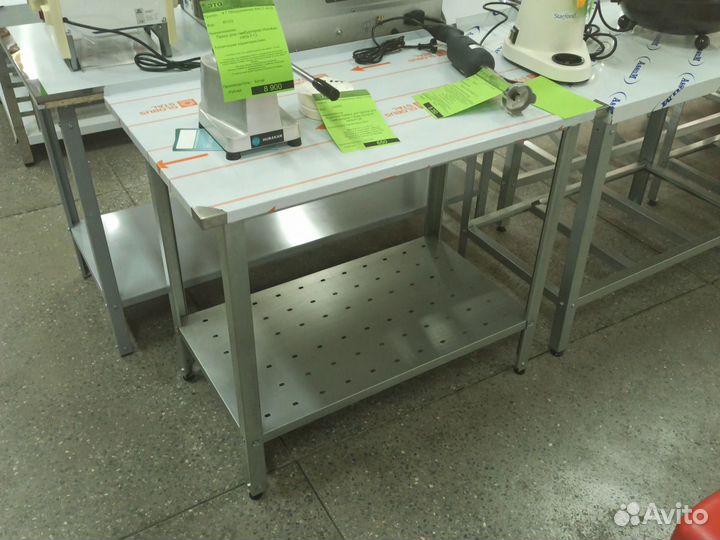 Стол производственный Мекон 800*600*860, б/борта