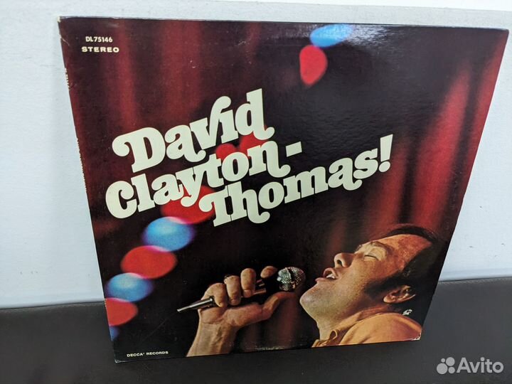 David Clayton Thomas 1969 винил