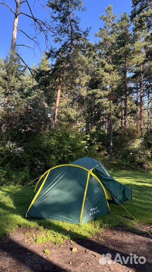 Палатка туристическая 3 местная с тамбуром