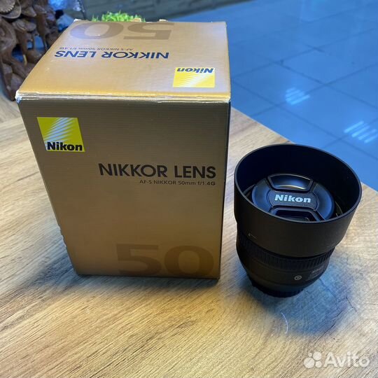 Объектив nikon AF-S Nikkor 50 mm