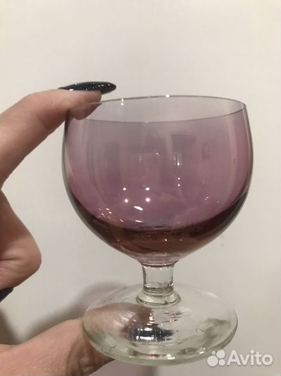 Рюмки цветное стекло СССР