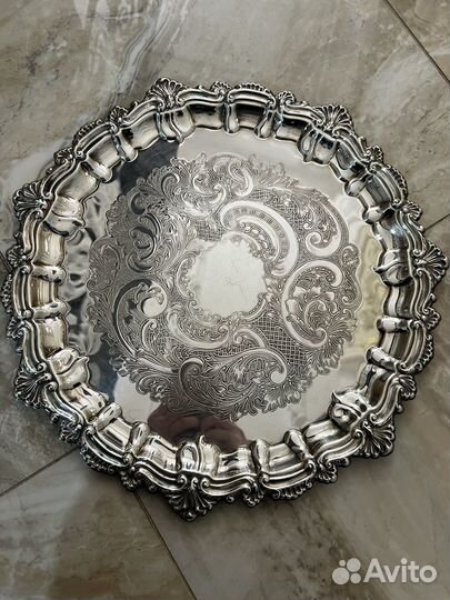 Поднос старинный