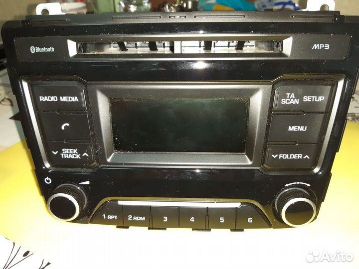 Штaтнaя магнитола Нyundai Сretа 2017