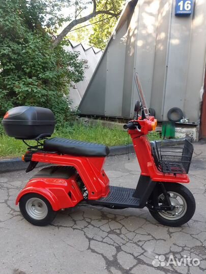 Honda gyro x-3 pgm для двоих