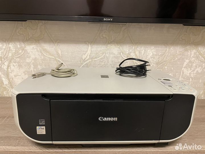 Цветной струйный принтер canon