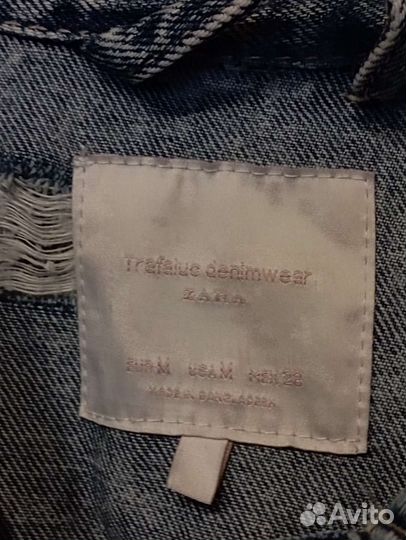 Джинсовая куртка zara
