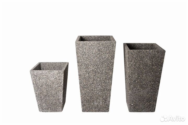 Ваза из бетона в наличии и под заказ